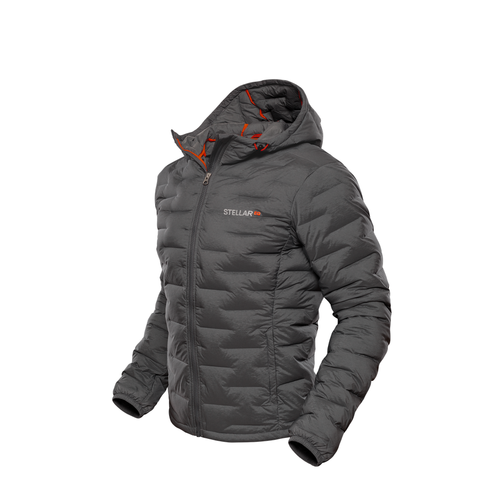 M Stellar Shell Down Jacket Grey
