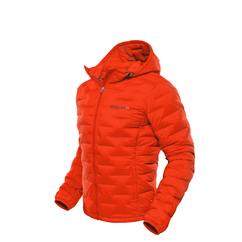M Stretch Down Jacket Orange