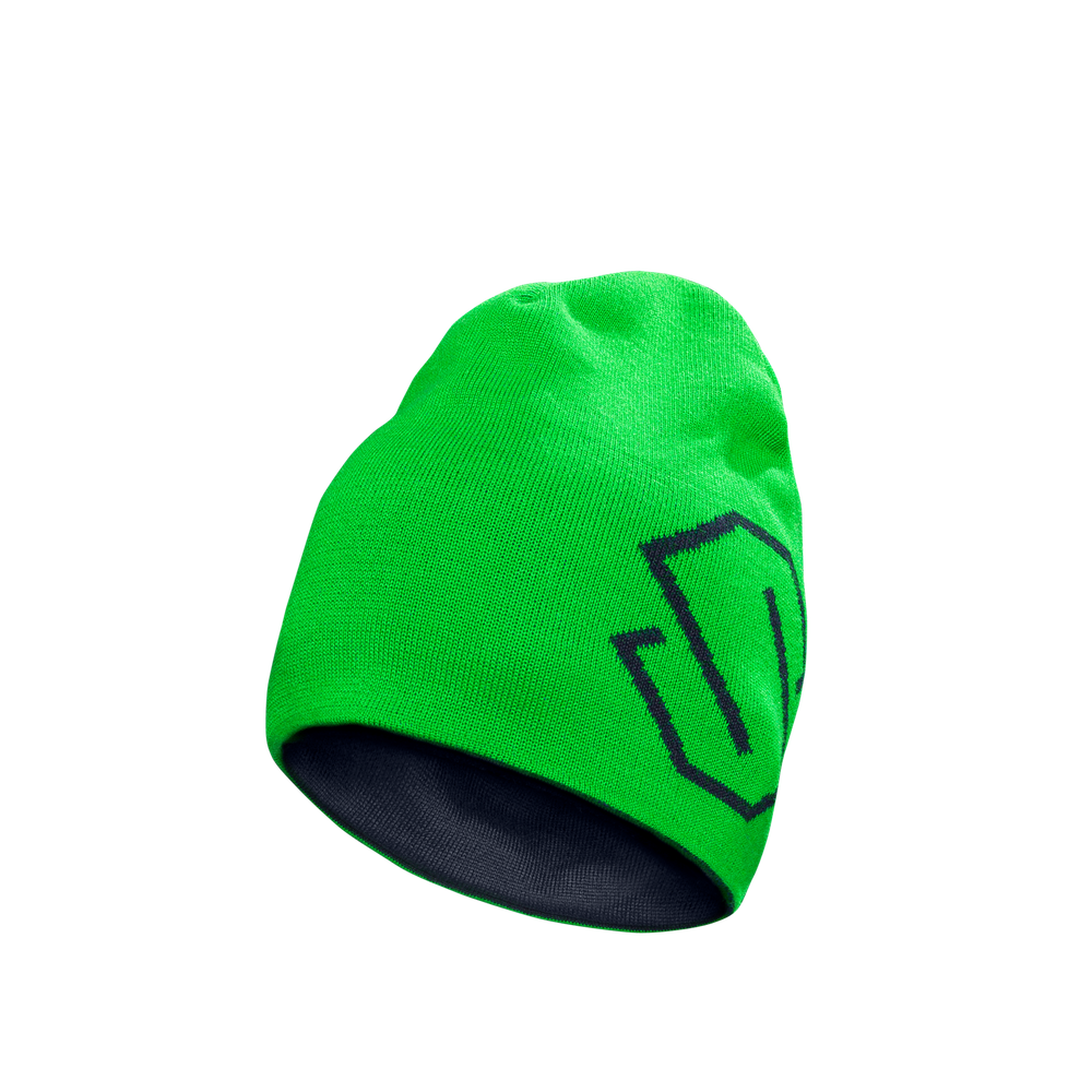 Stellar Reversible Beanie BluBlack/Green