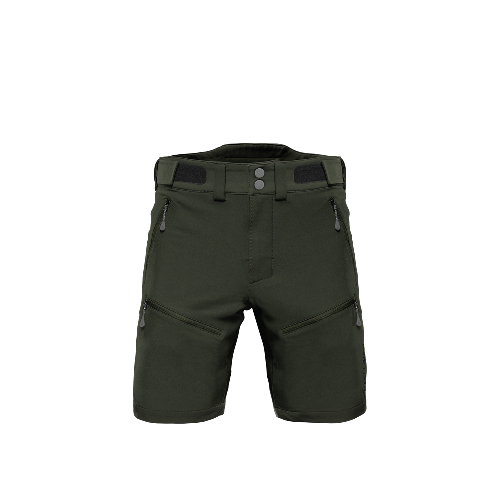 M Stellar Softshell Shorts Olive Green
