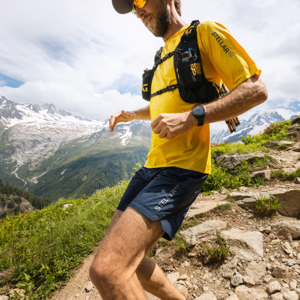 M Stellar Tech Tee White