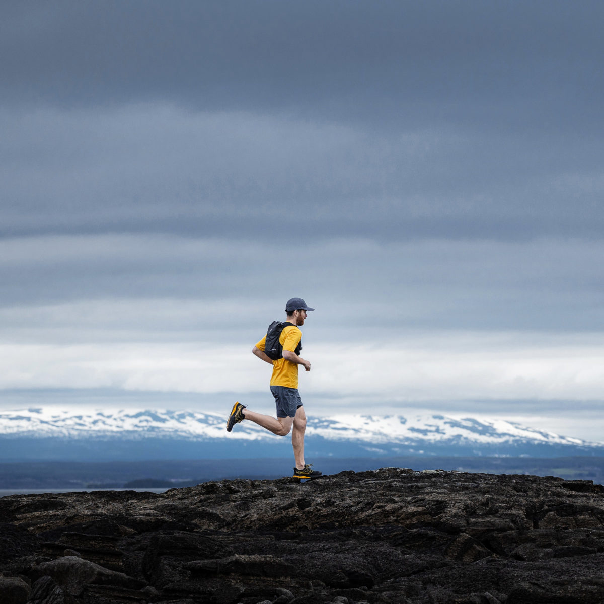 M Stellar Tech Tee Orange