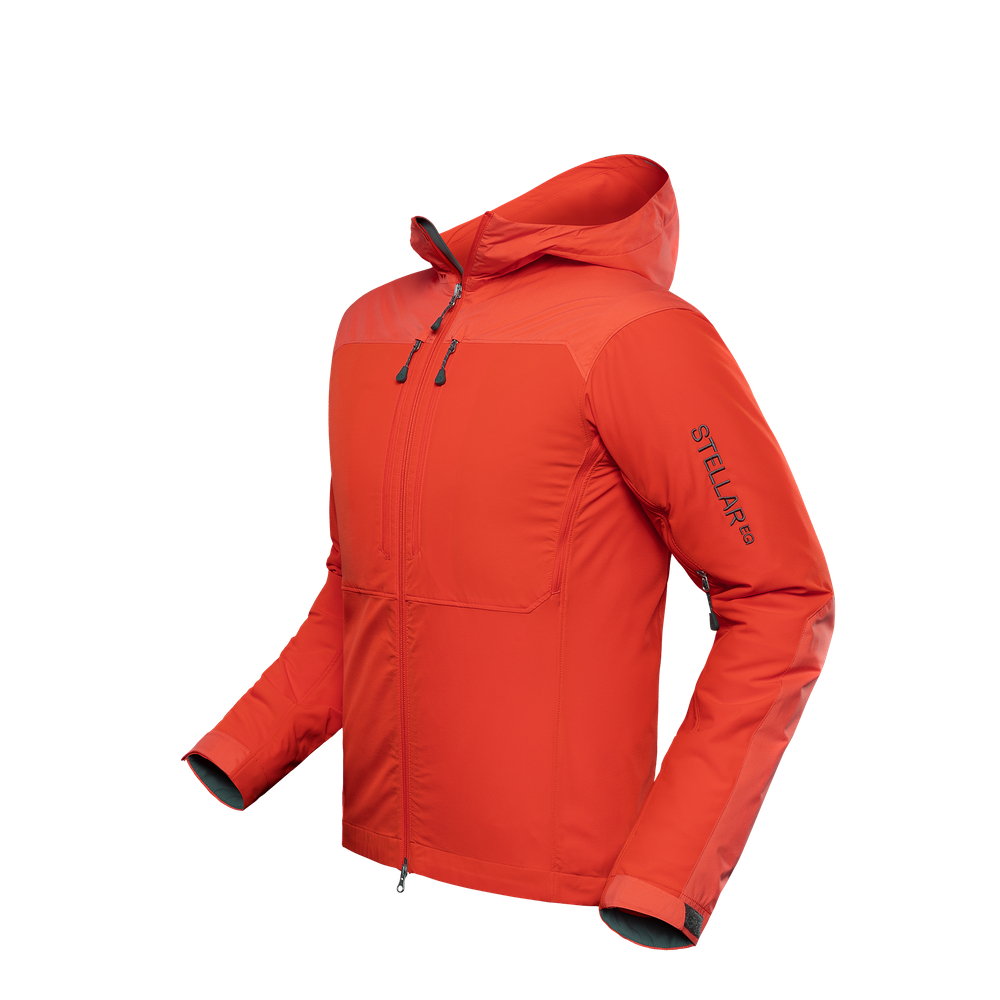 Guide Shell Hybrid Jacket Orange
