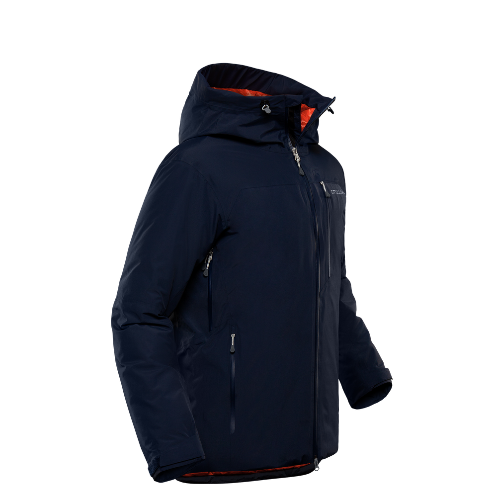 M Stellar Shell Down Jacket BlueBlack