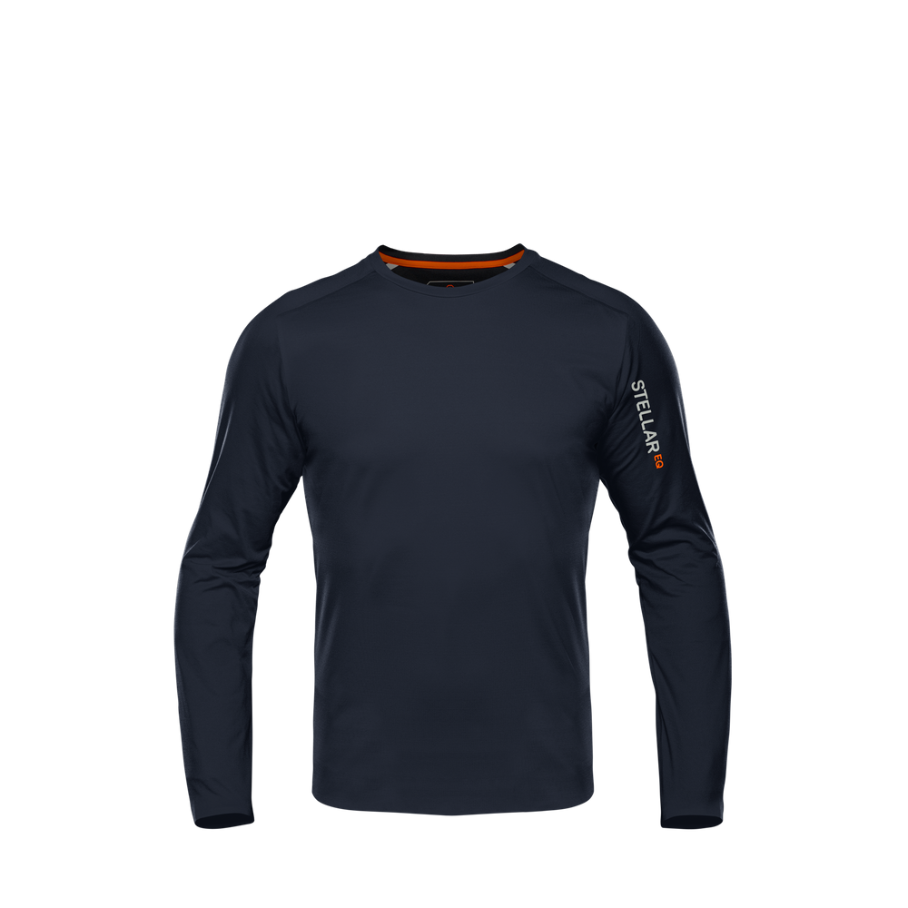 M Stellar Tech Tee BluBlack