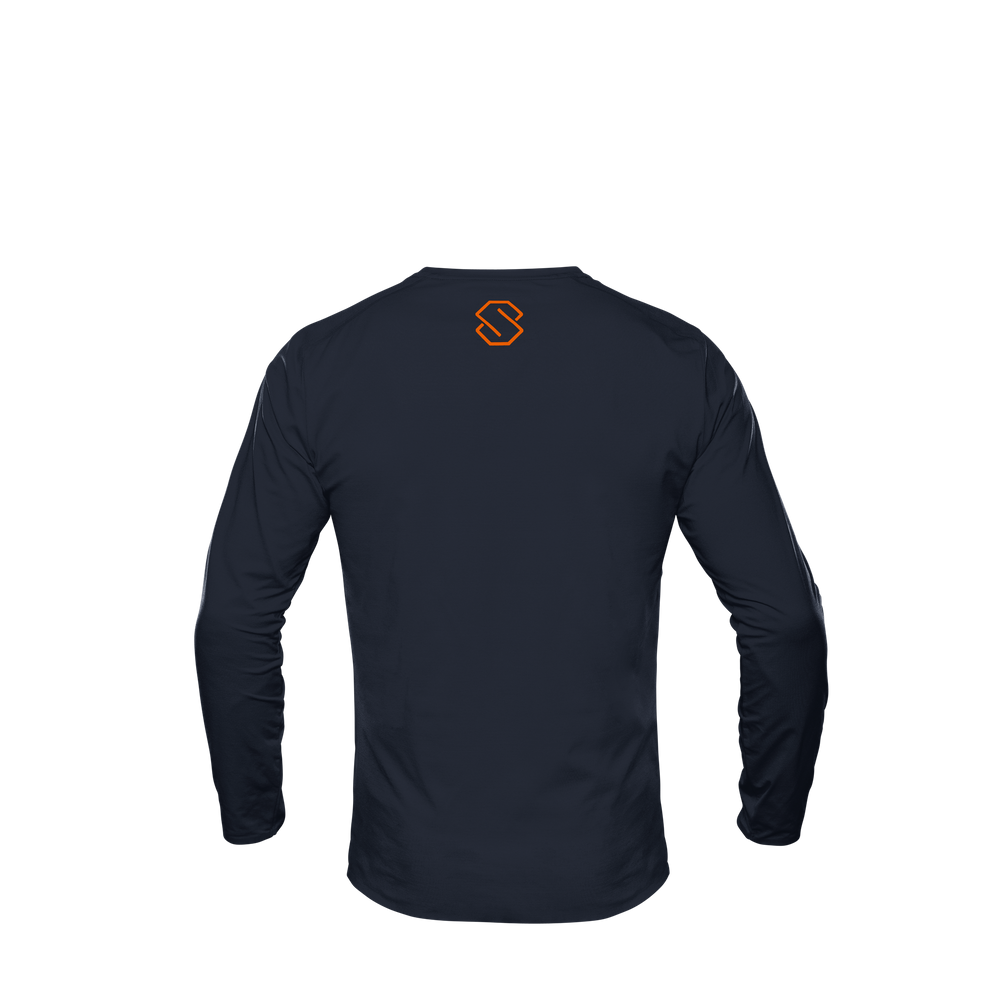 M Stellar Tech Tee BluBlack