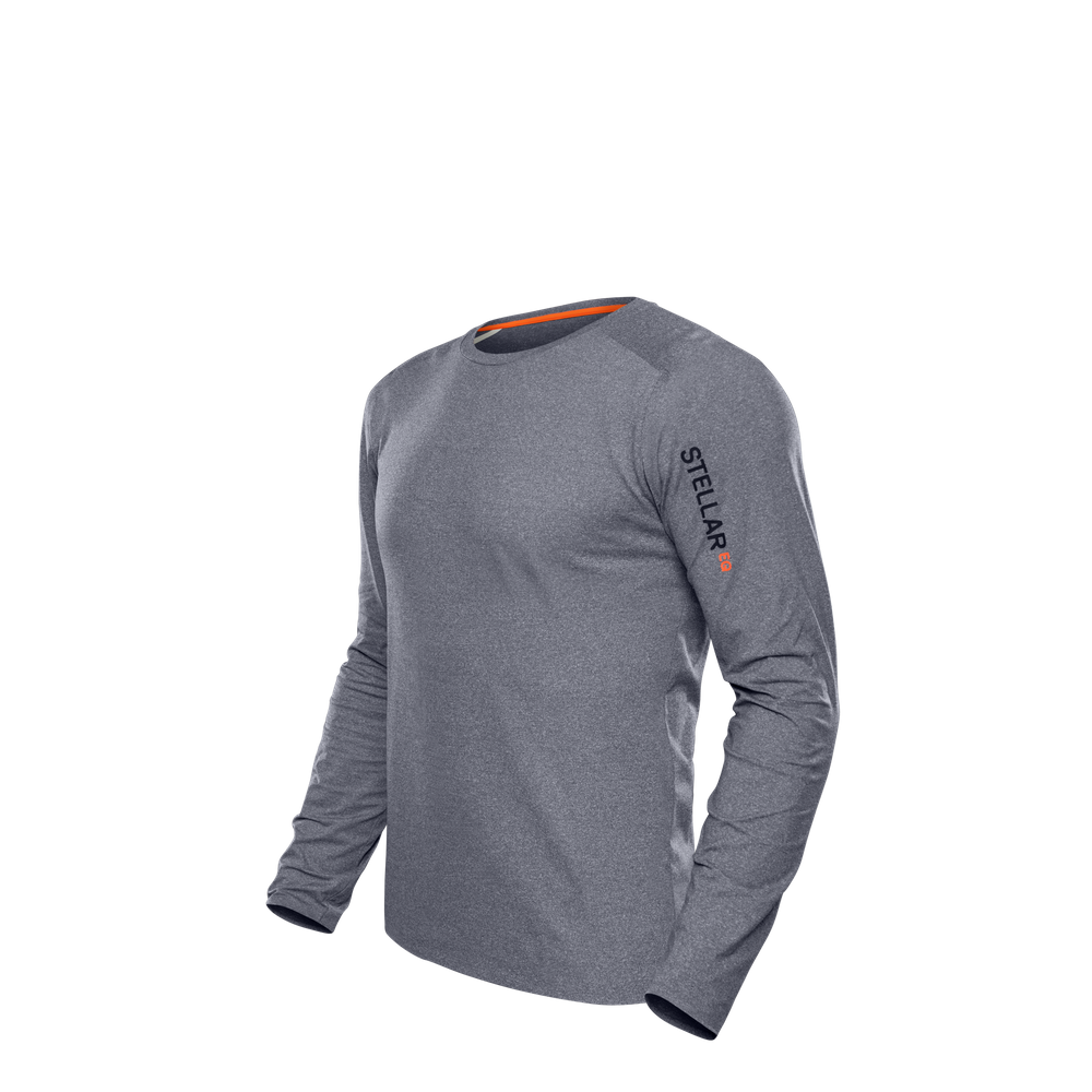 M Stellar Tech LS Grey Melange