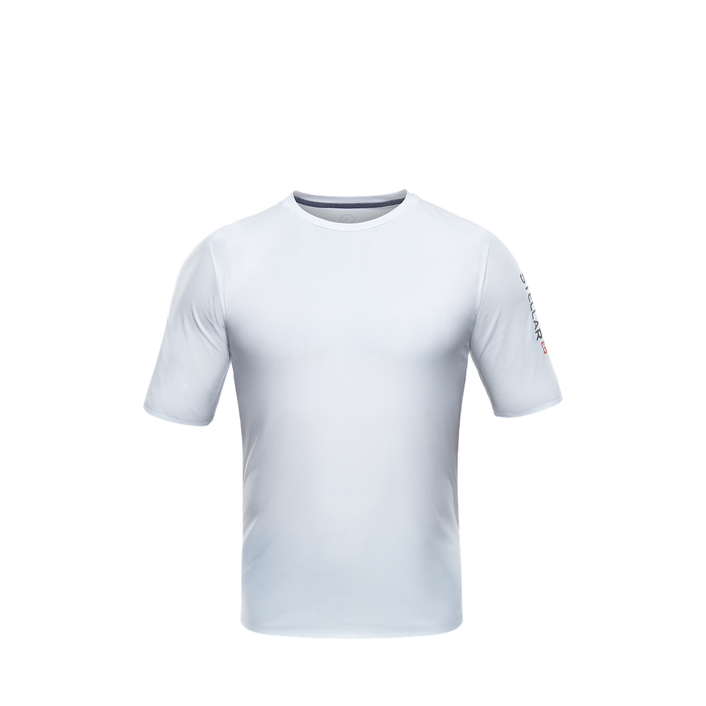 M Stellar Tech Tee White