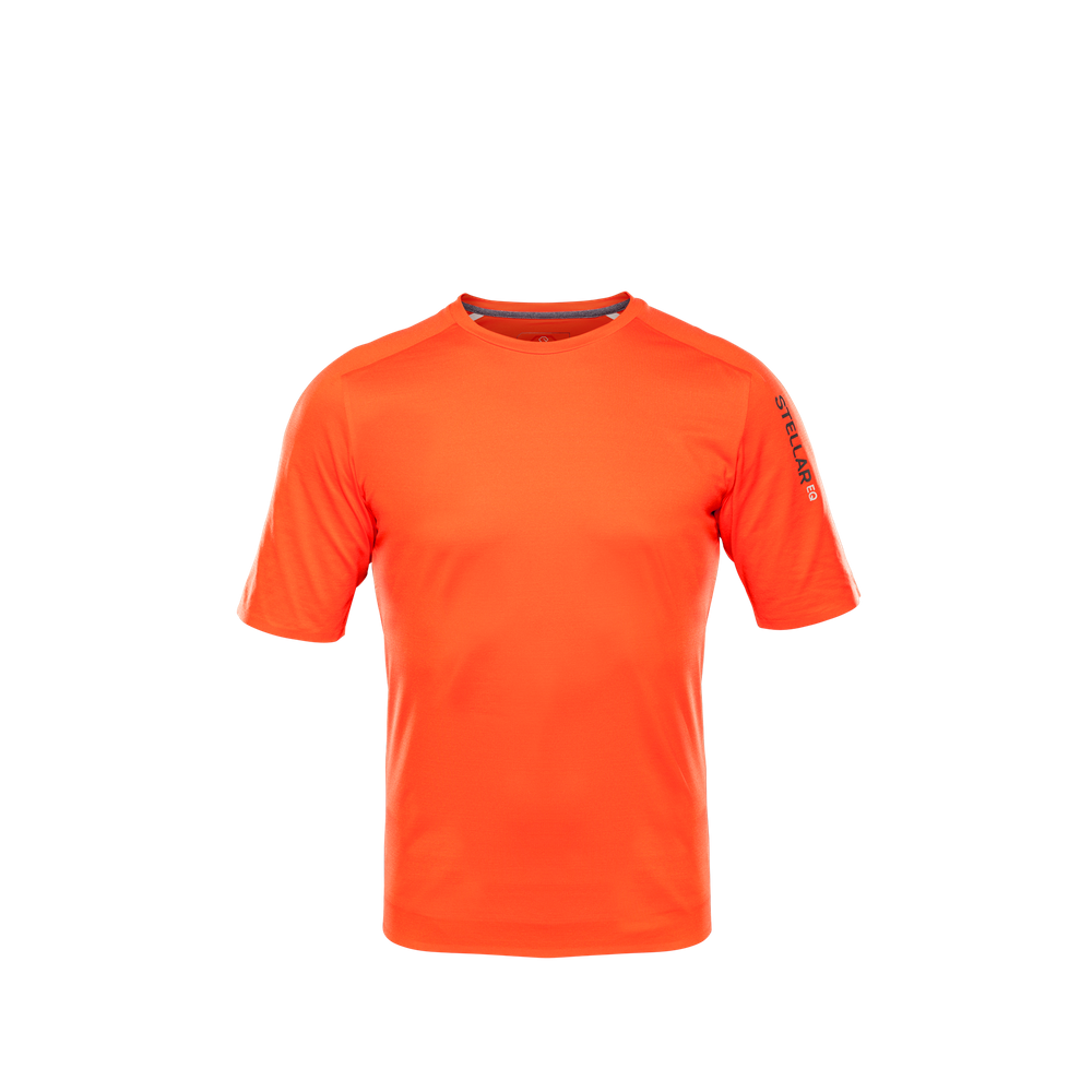 M Stellar Tech Tee Orange